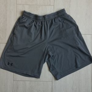 3/$30 UNDER ARMOUR Grey Mens Shorts Size L